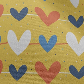 Line Size Hearts Chiffon