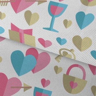 Golden Love Key Waterproof Oxford
