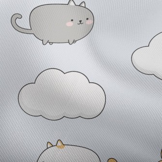 Playful Kitten On The Cloud Dobby