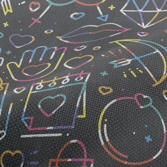 Colorful Couple Itinerary Performance Linen