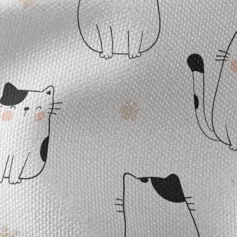 Naughty Expression Cat Waterproof Canvas