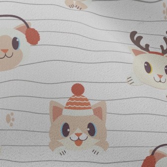 Funny Tongue Sticking Out Kitt Chiffon