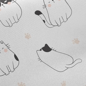Naughty Expression Cat Twill