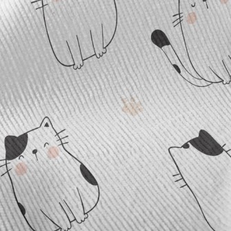 Naughty Expression Cat Standard Corduroy