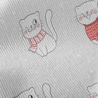 Playful Sweater Cat Standard Corduroy