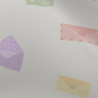 Pink And Colorful Envelopes Chiffon