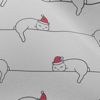 Lazy Resting Cat Chiffon