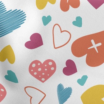 Cross Shaped Heart Stretch Ponte