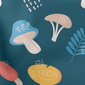 Mysterious Forest Mushrooms Stretch Ponte