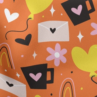 Love Balloon Love Letter Stretch Ponte