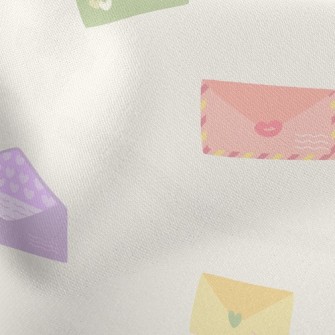 Pink And Colorful Envelopes Stretch Ponte