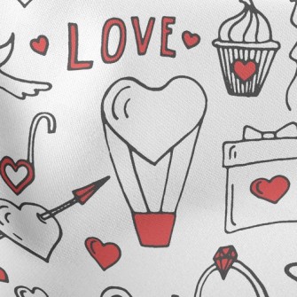 Sweet Valentine's Day Stretch Ponte