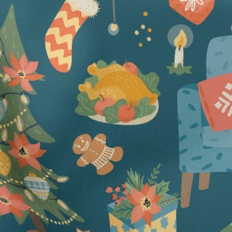 Warm Christmas Dinner Stretch Ponte