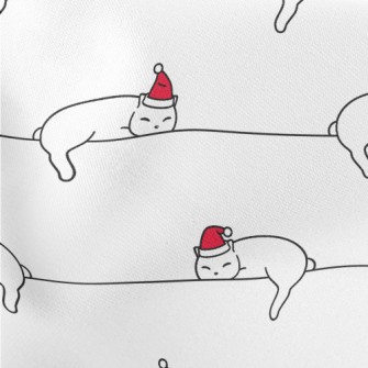 Lazy Resting Cat Stretch Ponte