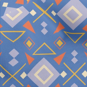 Strange Triangular Block Micro Fleece