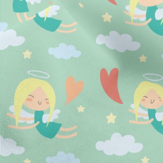 Cute Little Angel Micro Fleece