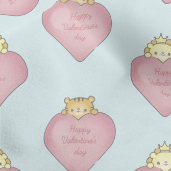 Animals Celebrate Valentine&#3 Micro Fleece