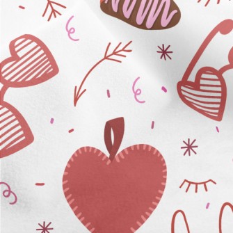 Love Bikini Glasses Micro Fleece