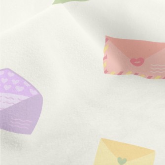 Pink And Colorful Envelopes Micro Fleece
