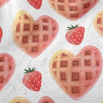 Strawberry Heart Muffins Minky