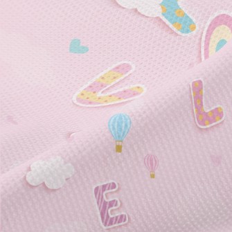 Cartoon Love Words Piqué
