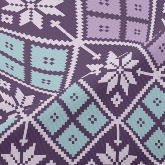 Snowflake Ethnic Style Piqué
