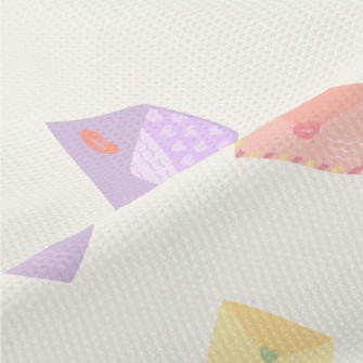 Pink And Colorful Envelopes Piqué