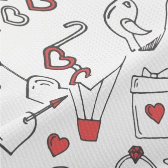 Sweet Valentine's Day Piqué