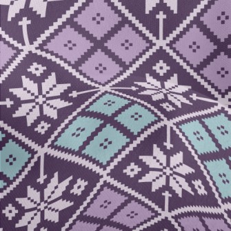 Snowflake Ethnic Style Lightweight Performance Linen