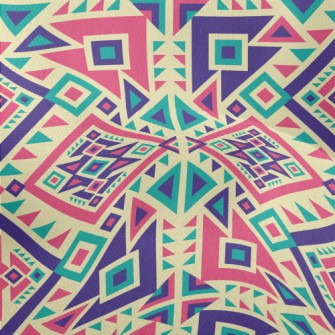 Nice Ethnic Patterns Lightweight Performance Linen