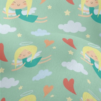 Cute Little Angel Lightweight Performance Linen