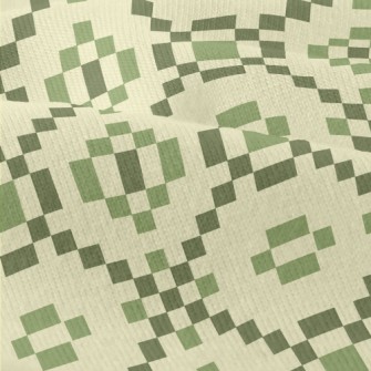 Ethnic Style Squares Modern Jersey