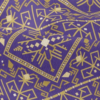 Gorgeous Gold Damask Modern Jersey