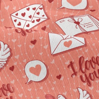 I Love You Love Letter Modern Jersey
