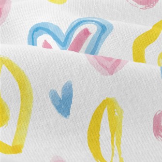 Watercolor Love Lines Modern Jersey