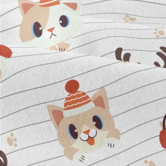 Funny Tongue Sticking Out Kitt Modern Jersey