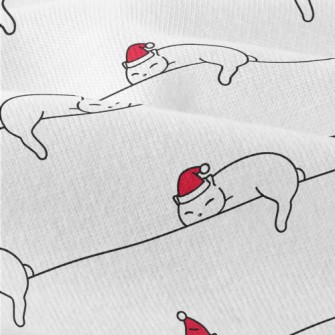 Lazy Resting Cat Modern Jersey