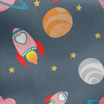 Love Rockets Jersey Backed Fleece