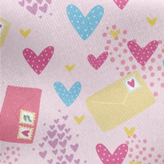 Little Love Envelope Jersey Backed Fleece