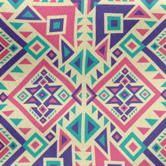 Nice Ethnic Patterns Jersey Backed Fleece
