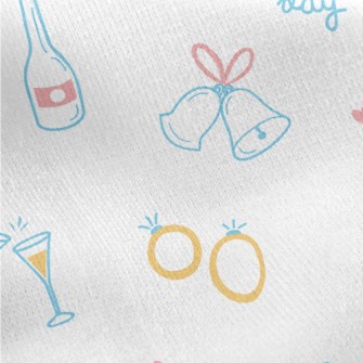 Wedding Dinner Party Jersey Backed Fleece