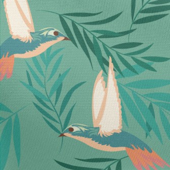 Industrious Little Hummingbird Pongee