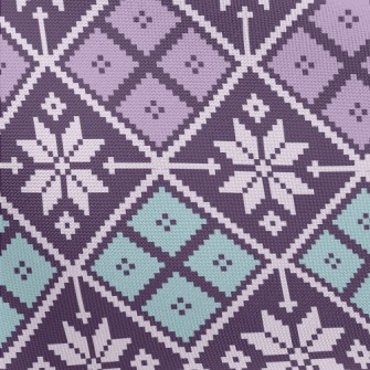 Snowflake Ethnic Style Pongee