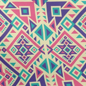 Nice Ethnic Patterns Pongee