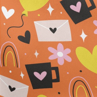 Love Balloon Love Letter Pongee
