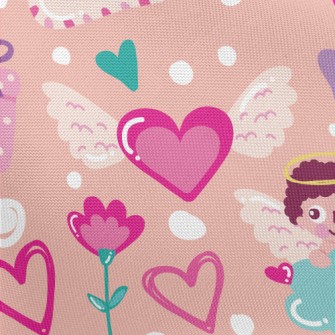 Angel Sends Love Letter Pongee