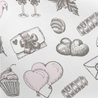 Valentine's Day Dinner Pongee