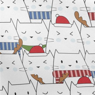 Cat Christmas Dress Up Pongee