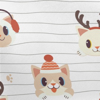 Funny Tongue Sticking Out Kitt Pongee