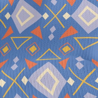 Strange Triangular Block Stretch Jersey